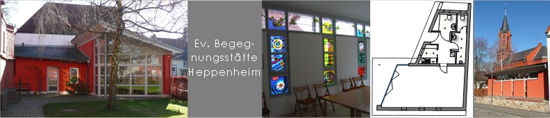 Ref.4 Nebengebäude evangelische Heilig-Geist-Kirche Heppenheim